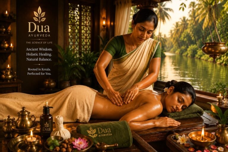 Experience the Healing Wisdom of Kerala, Naturally.
